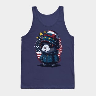 Patriotic Guinea Pig Tank Top